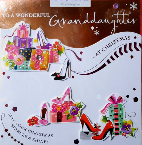 Picture of GRANDDAUGHTER CHRISTMAS CARD